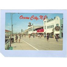 New Jersey Ocean City Boardwalk Scene Ocean City NJ~551