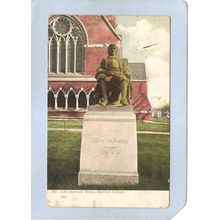 MA Cambridge John Howard Founder Of Harvard University Undivided Back ma_b~430