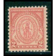 682 2c Massachusetts Just Clears MNH M07099