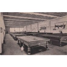 Butlins Billiard Games Room Hemsby Norfolk Antique Postcard