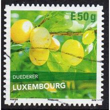 Luxembourg 2018 Plum Varieties of Luxembourg - Duederer E50g Used