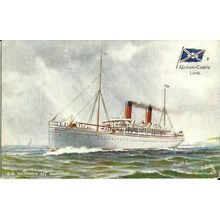 Union-Castle Line SS NORMAN Tuck Oilette Postcard (9133)