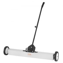 55Lbs Rolling Magnetic Sweeper with Wheels,Push-Type Magnetic Pick Up Sweepe...
