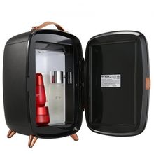 evor Mini Fridge, 6L Skincare Fridge with LED light and HD Mirror, AC/DC Make...