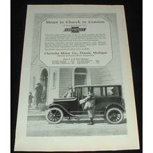 1923 Chevrolet 5 Passenger Sedan Ad, Church!!