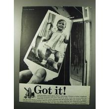 1959 Polaroid Land Camera Ad - Got It! - Baby
