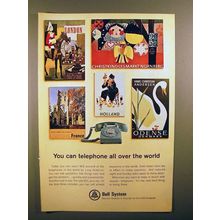 1966 Bell Telephone Ad - All Over the World