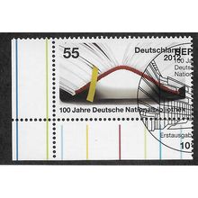 GER 2012 55c 'NATIONAL LIBRARY' (CORNER MARGIN) FINE USED (EBID54-042)