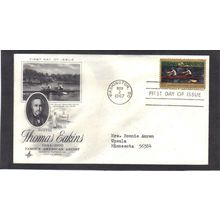 FDC Art Craft 1335 5c Thomas Eakins (Cachet-Typed/A) CV39039