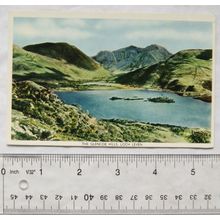 vintage postcard The Glencoe Hills, Loch Leven
