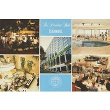 The President Hotel Istanbul Turkey Postcard