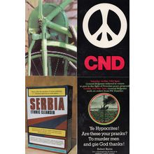 Serbia Green Machine CND 4x Postcard s