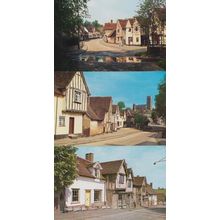 Kersey Lavenham Suffolk 3 Superb Mint 1970s Postcard