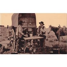 Phils Chuckwagon Food Travelling Restaurant Canada Postcard