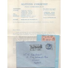 Allstons Corsetry Eastbourne Sexy Girdle Lingerie 1960s Ephemera Bundle