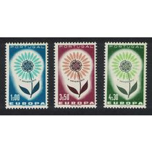 Portugal Europa CEPT 3v 1964 MNH SG#1249-1251
