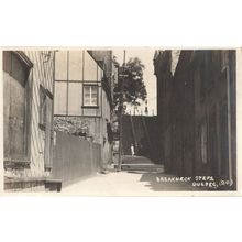 Breakneck Steps Quebec Canada Antique Real Photo Postcard