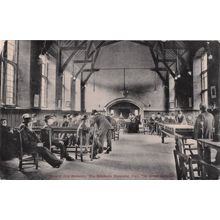 Norwich Hospital Birbeck Memorial Hall Snooker Match Old RPC Postcard