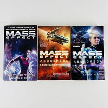MASS EFFECT Videogame Series Paperback 3 Book Lot #1
