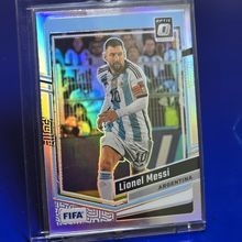2023-24 Donruss Optic Holo FIFA Soccer Lionel Messi PRIZM NO 1