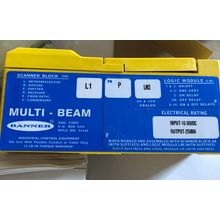NEW BANNER L1PLM3 PHOTOELECTRIC MULTIBEAM SENSOR,L1 P LM3 MULTI-BEAM LOGIC,AC