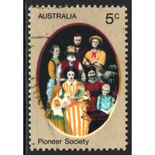 AUSTRALIA 1972: PIONEER LIFE - 5c SOCIETY USED (G1)