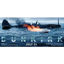 Dunkirk (2017)_12 Movie Film Poster Canvas iconic design