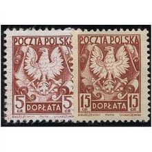 1951 Michel P142+P144 - MH (*)