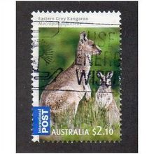 AUS 2009 $2.10 'BUSH BABIES- EASTERN GREY KANGAROO' FINE USED (EBID2945)