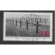 GER 1994 100pf 'PRESERVATION OF GERMAN GRAVES ABROAD' FINE USED (EBID62-974)