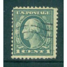 Used 498 1c George Washington Barely Clears A09687