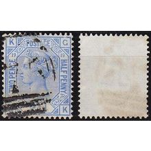 ENGLAND GREAT BRITAIN [1880] MiNr 0051 Platte 19 ( O/used ) [02]