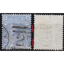 ENGLAND GREAT BRITAIN [1880] MiNr 0051 Platte 19 ( O/used ) [07]