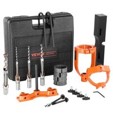 Mortising Attachment for Drill Press, 4 Model Drills Square Hole Chisel Set,...