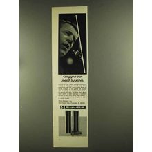 1972 Shure Vocal Master Sound System Ad