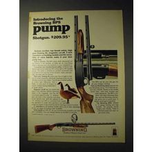 1977 Browning BPS Pump Shotgun Ad