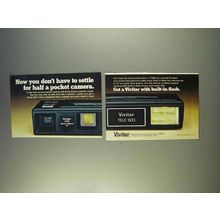 1977 Vivitar Tele 603 Camera Ad - Don't Settle