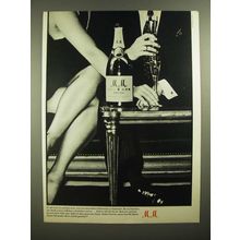 1979 MM Champagne Ad - in German - Er rief mich