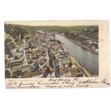 DINANT, BELGIUM used vintage postcard c.1905 postmark #