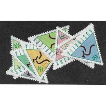 AUS 1994 (SET) (S/A) 'SYMBOLIC KANGAROO' (8v) FINE USED (EBID67-022)