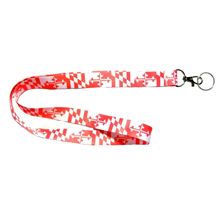 Maryland Flag Pink Lanyard