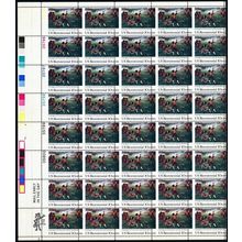 1563, MNH 10¢ Misperf Shift Freak Error Sheet of 40 Stamps - Stuart Katz