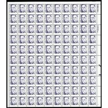 2171, MNH 4¢ Misperfed Sheet of 100 Stamps Freaky Error - Stuart Katz