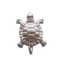 Pack Of 2] Silver Finish Turtle Hook 6""