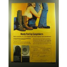 1979 Chippewa Nasty Feet Boots Advertisement - Nasty Feet by Easyriders