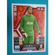 181. David De Gea - Manchester Utd - Match Attax 2013/14 Football Card EF1