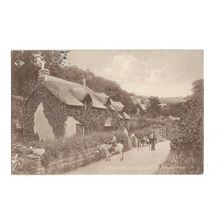 Old Maids Cottages, Lee, Ilfracombe, Devon, Postcard.