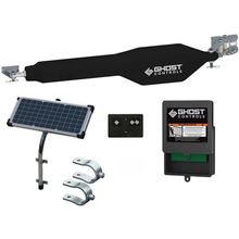Ghost Controls Heavy-Duty Solar Automatic Gate Opener Kit for Driveway Swing Gat