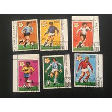 ICOLLECTZONE Belize 601-606 VF used soccer