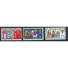 gb commemoratives sg812 christmast set mnh sg 812